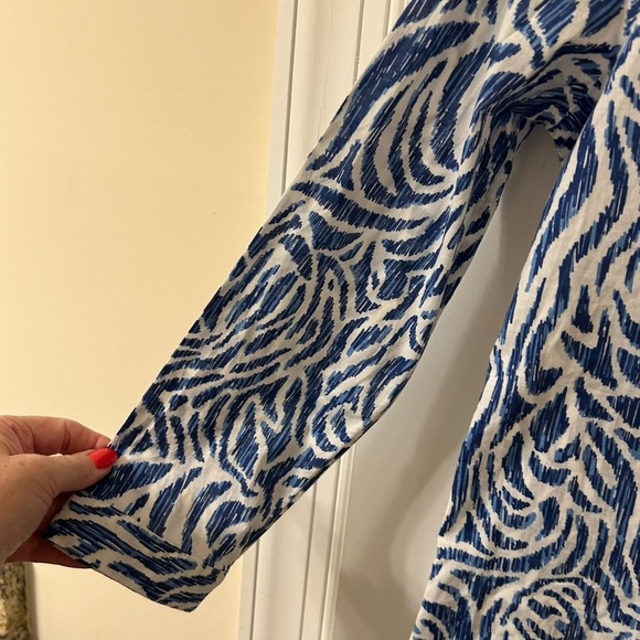 Vineyard Vines Blue and White Tunic Top - Picture 4 of 4